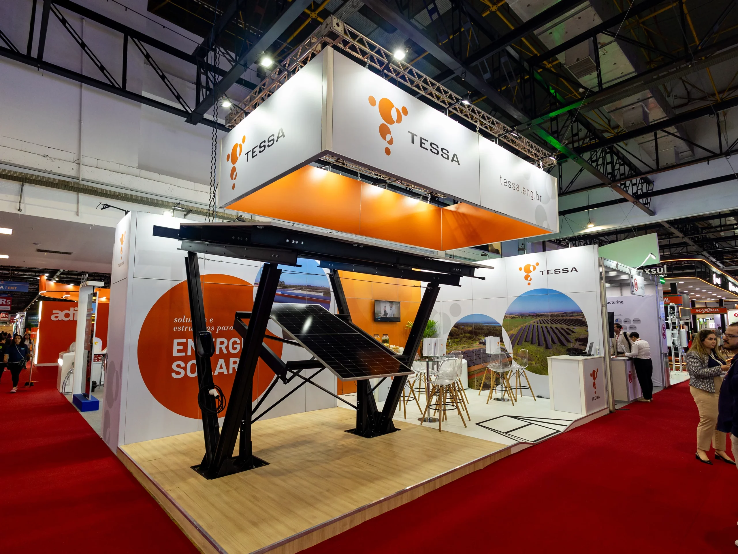 Tessa na Intersolar South America 2025, maior feira de energia solar da América Latina