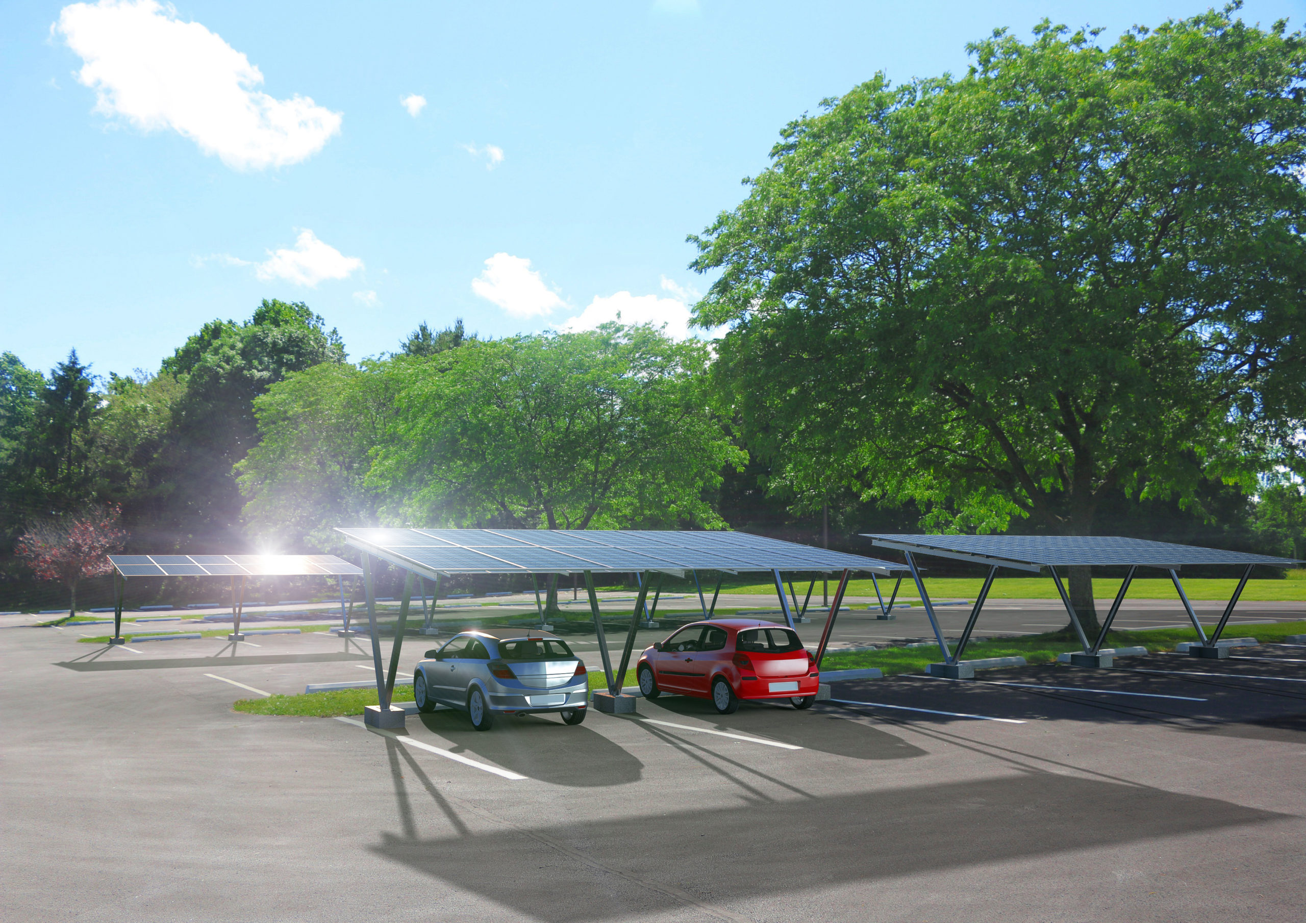 CarPort Solar: estacionamento que gera energia [preço, benefícios e como fazer]